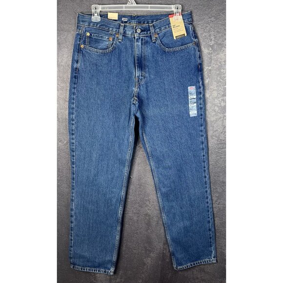 NWT Mens Levis 550 Relaxed Fit Jeans Size 34 x 34 Cotton MSRP $69.50 - Picture 1 of 13